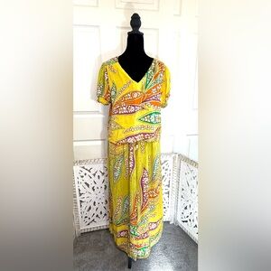 Haute Hippie Multi-Colored Top & Pant Set. Women's Size Large